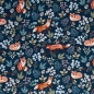 Preview: Jersey | Woodanimals | Fuchs | jeansblau